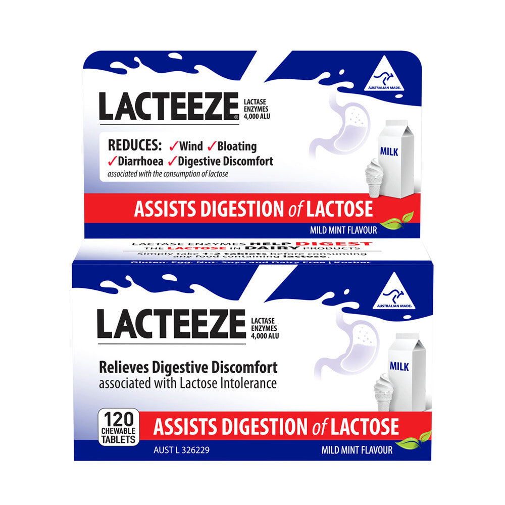 Lacteeze Chewable - 120 pack