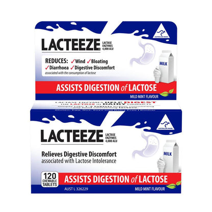 Lacteeze Chewable - 120 pack