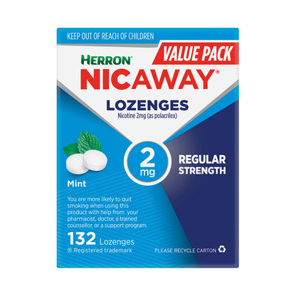 Herron Nicaway Lozenges 2mg - 132 pack
