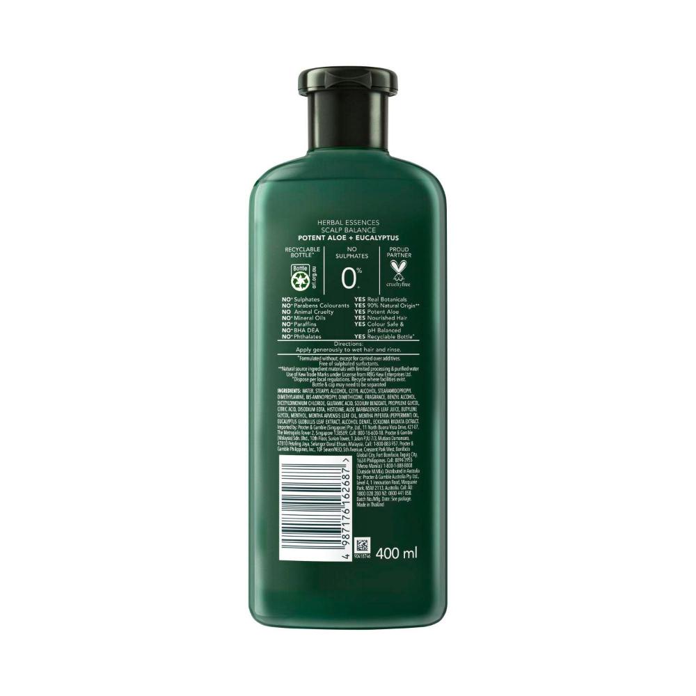 Herbal Essences Potent Aloe + Eucalyptus Conditioner - 400mL
