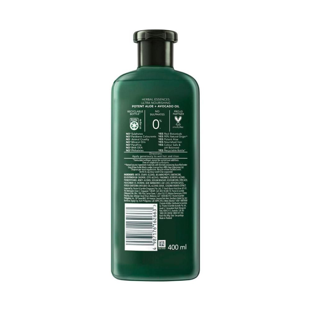 Herbal Essences Conditioner Potent Aloe & Avocado Oil - 400mL