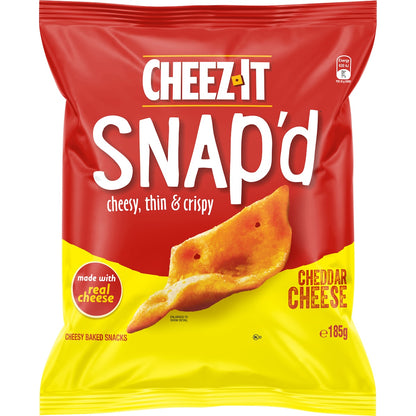 Cheez It Snap'd Cheddar Cheese 185g