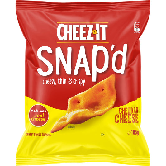 Cheez It Snap'd Cheddar Cheese 185g