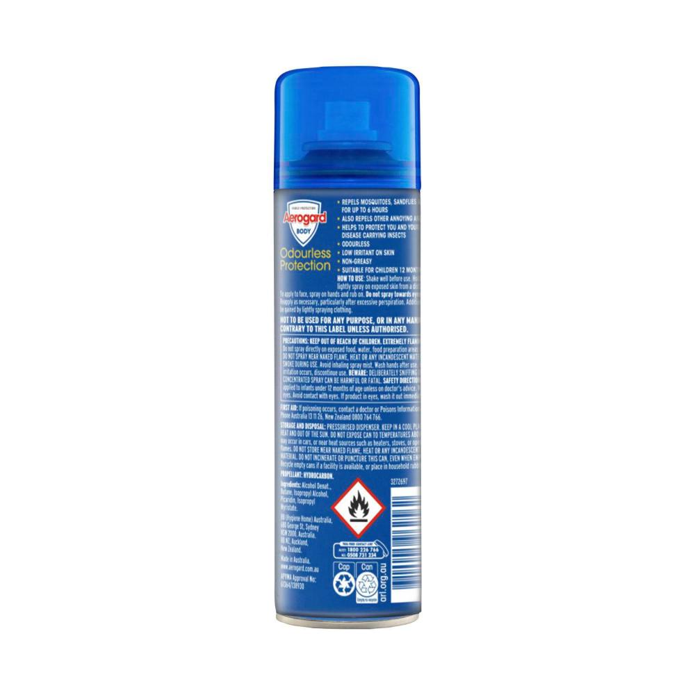 Aerogard Repellent Aerosol Odourless - 150g