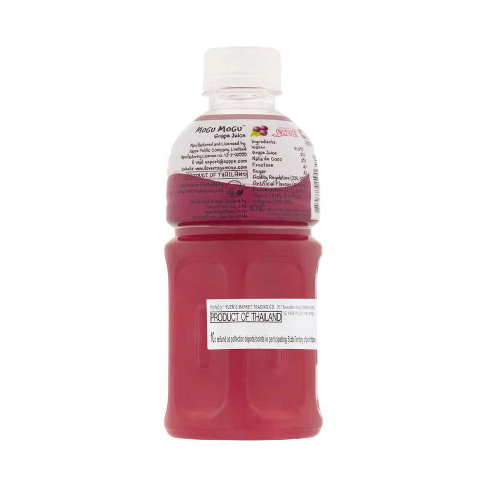 Mogu Mogu Grape Drink - 320mL