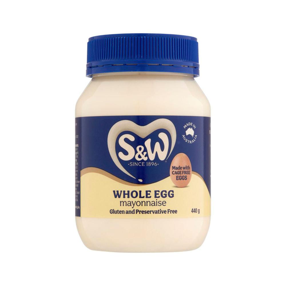 S&W Real Whole Egg Mayonnaise - 440g