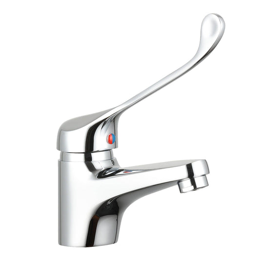Evekare 40mm Chrome Extended Lever Basin Mixer