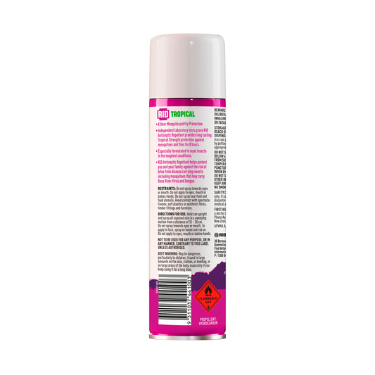 RID Repellent Aerosol Tropical 8hr - 150g