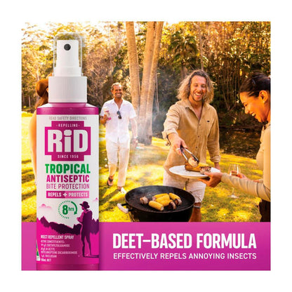 RID Repellent Pump Tropical 8hr - 100mL