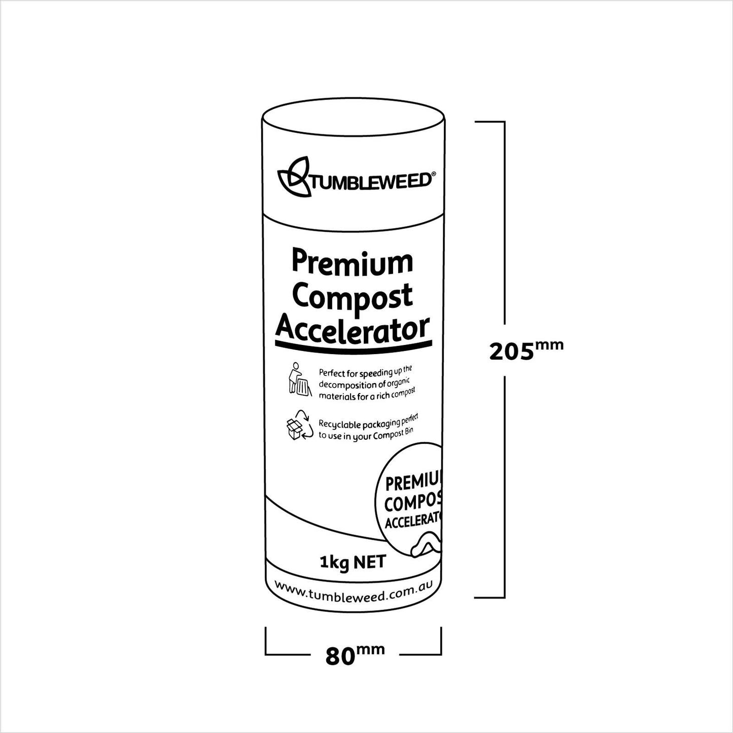 Tumbleweed Compost Accelerator - 1L