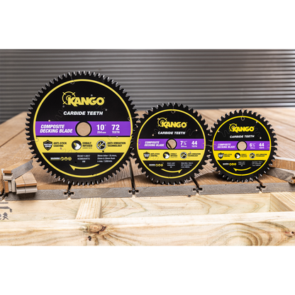 Kango Composite Decking Circular Saw Blade - 165mm - 44T