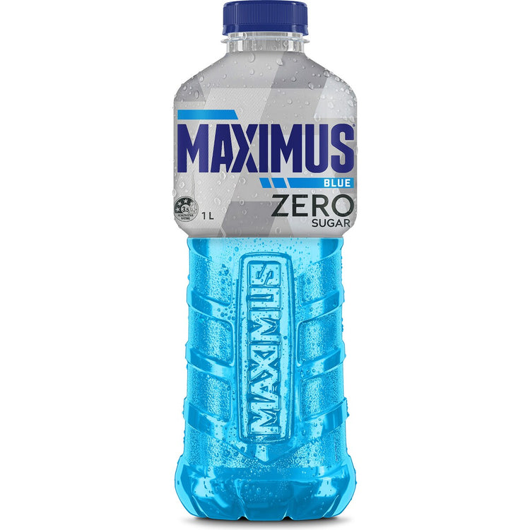 Maximus Zero Sugar Sports Drink Blue 1L