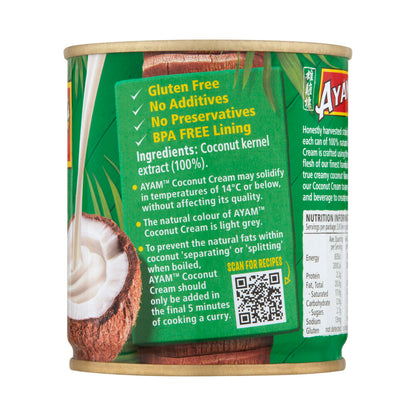 Ayam 100% Natrual Coconut Cream - 270mL