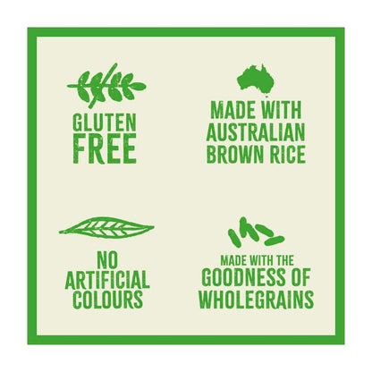 Sunrice Flavoured Rice Cakes Sour Cream & Chives - 160g