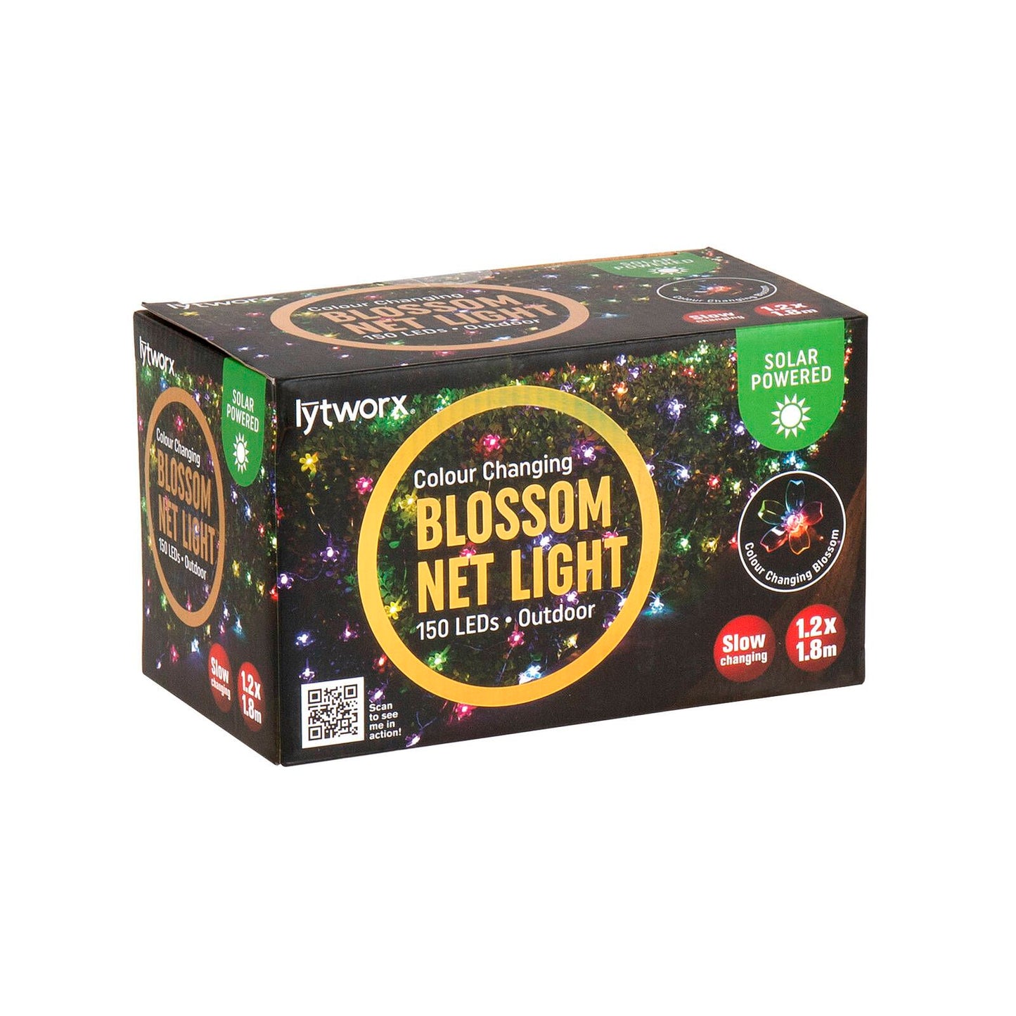 Lytworx Colour Changing Solar Blossom Lights - 1.2 x 1.8m