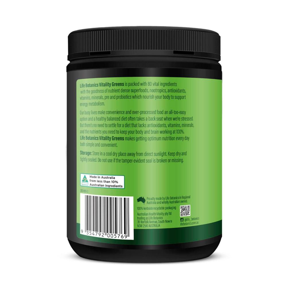 Life Botanics Vitality Greens - 450g
