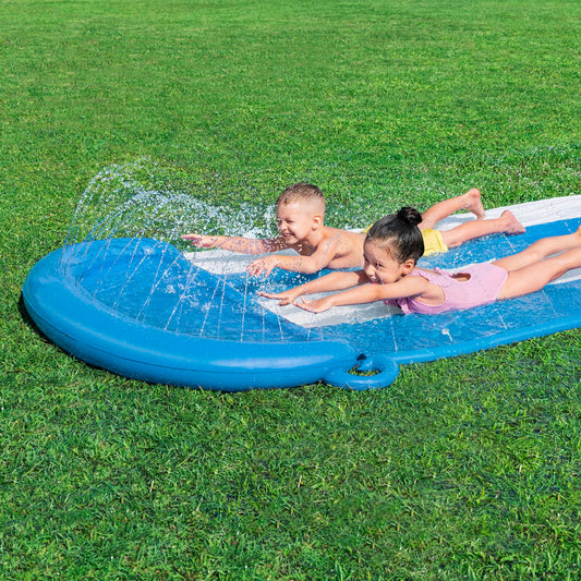 H2OGO! Double Water Slide - 4.88m - Blue