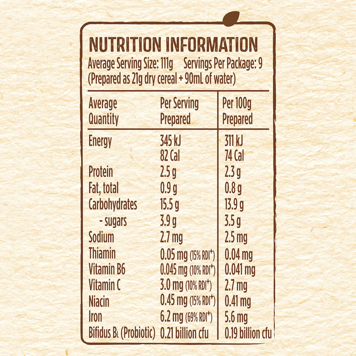 Nestle Cerelac Oats & Wheat With Prune Baby Cereal +6 Months 200g