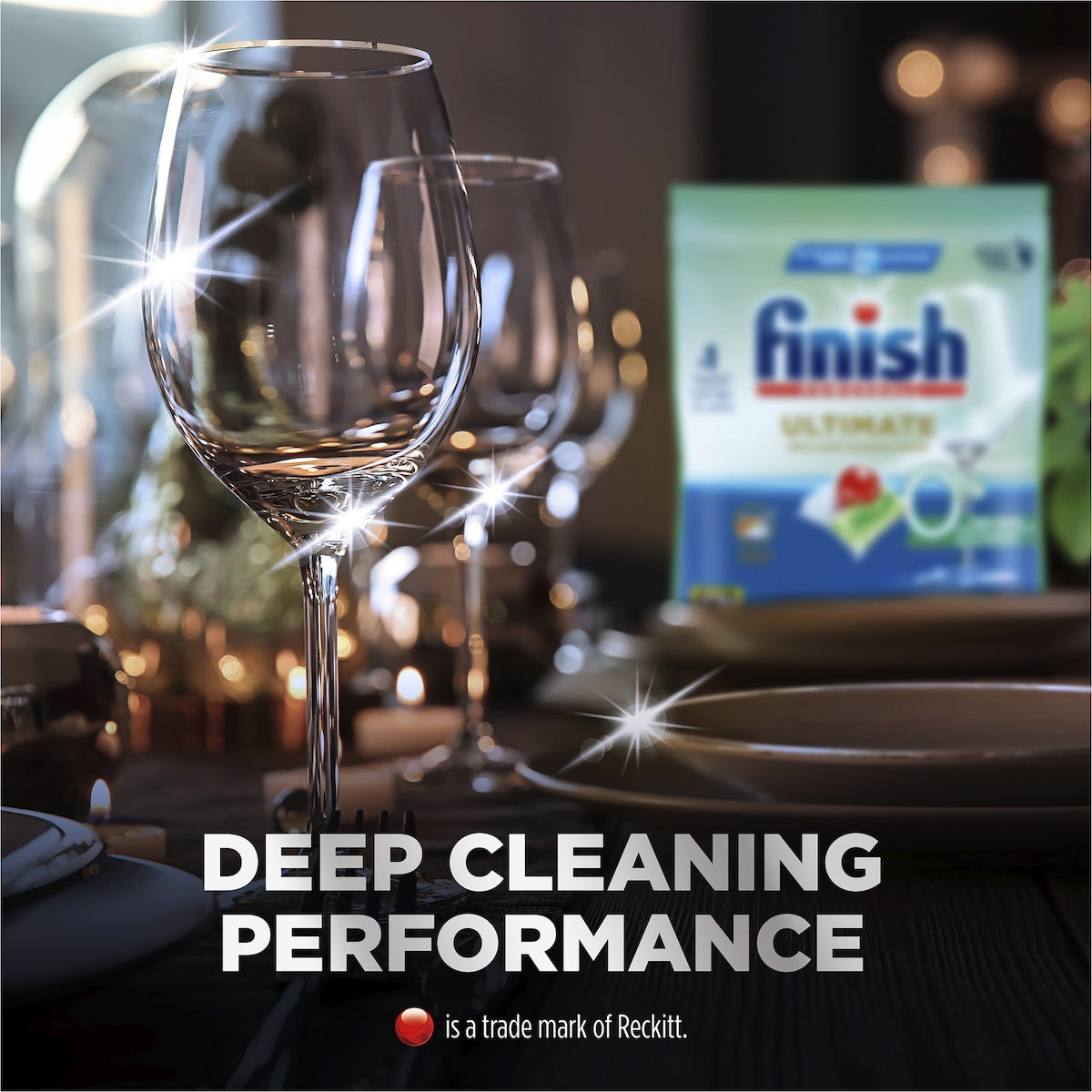 Finish Ultimate 0% Dishwashing Tablets 46 Pack