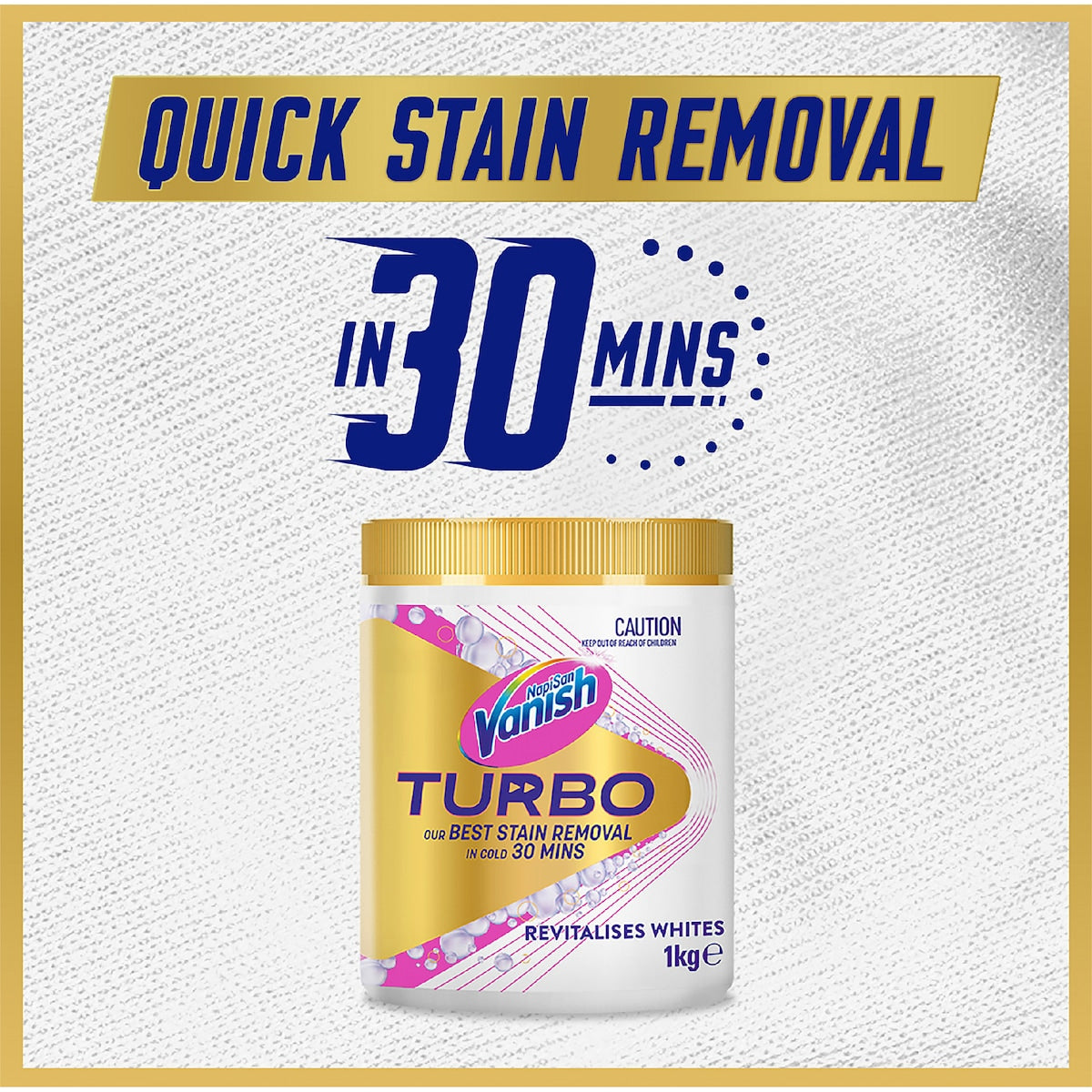 Vanish Gold Pro Turbo White Stain Remover Powder 2kg