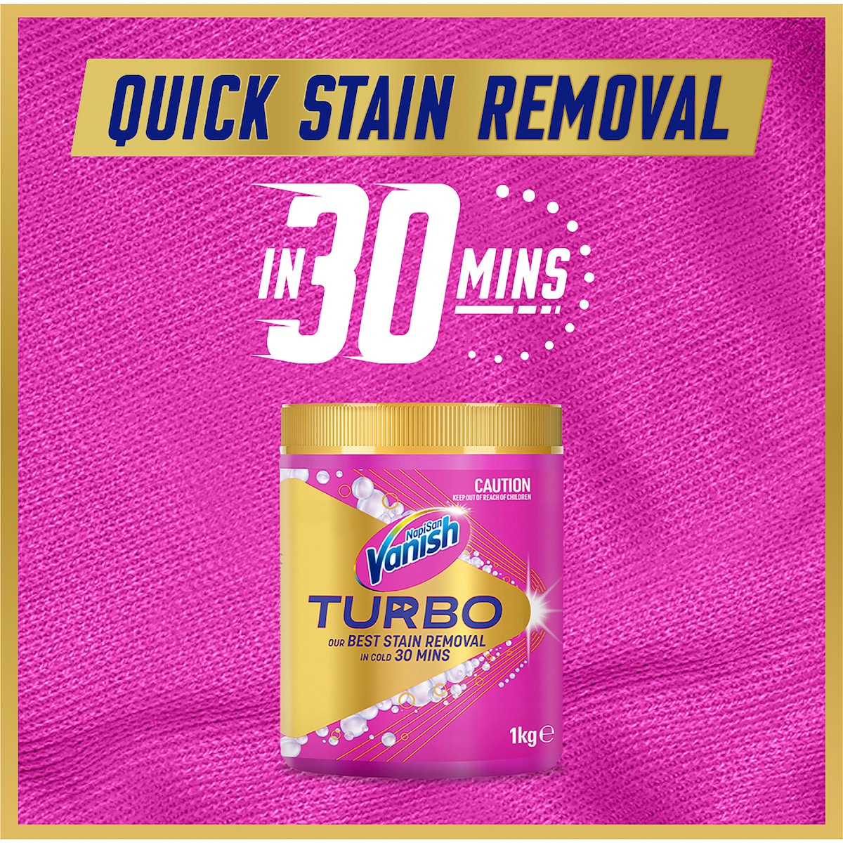 Vanish Gold Pro Turbo Stain Remover Powder 2kg