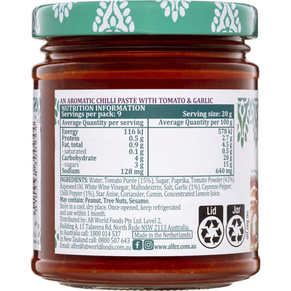 Alfez Harissa Paste 180g