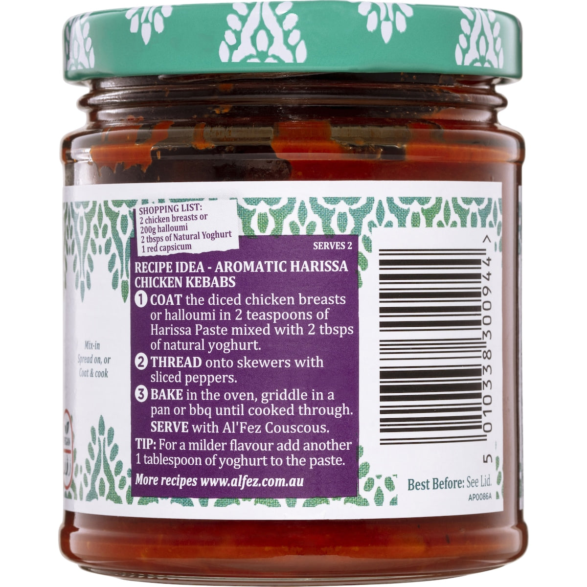 Alfez Harissa Paste 180g