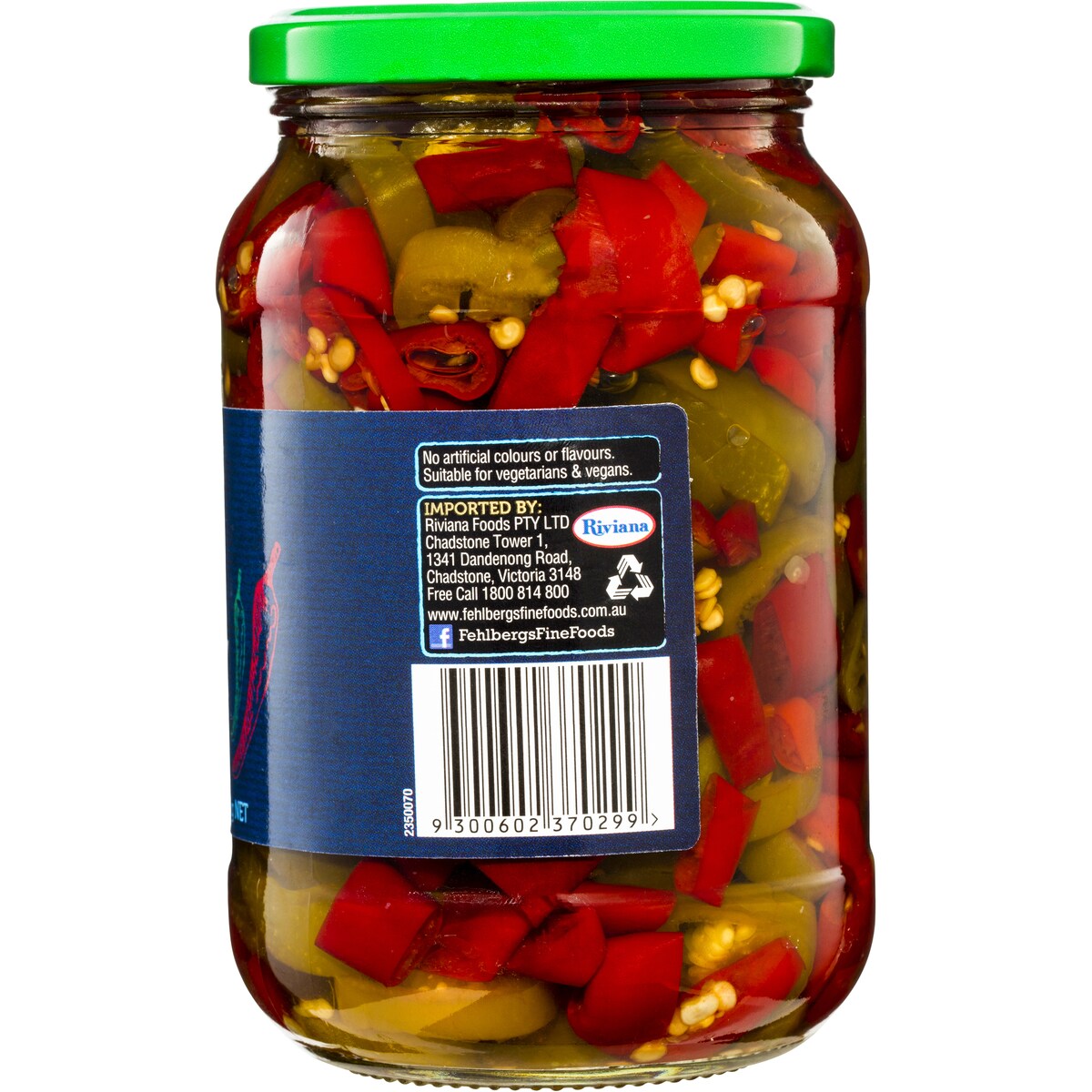 Fehlbergs Jalapenos & Chilli Mix 470g