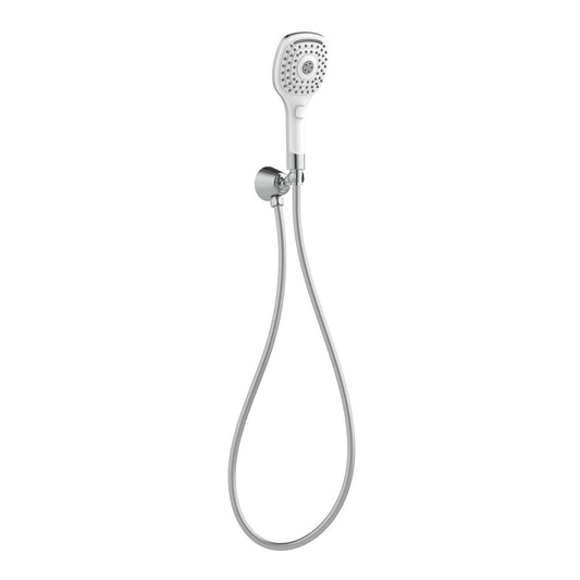 Mondella Cadenza Hand Shower Set - 3 Function - 1.5m - White/Chrome