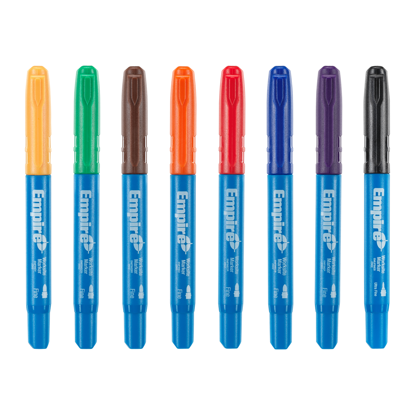 Empire Multi Coloured Permanent Marker Pack - 8 Piece - 18.8 x 186mm