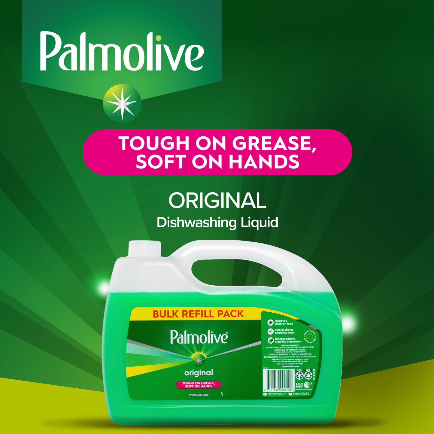 Palmolive Original Dishwashing Liquid - 5L