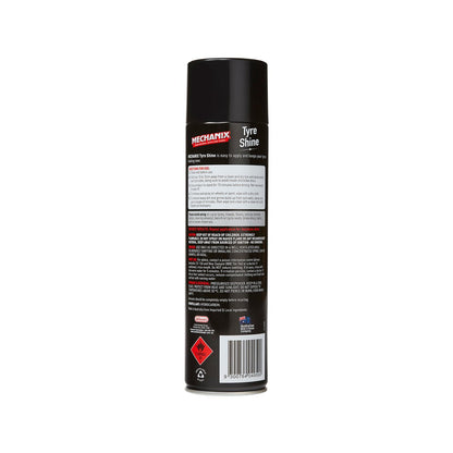 Mechanix Tyre Shine 400g - Superior Shine - Easy Application - Cleans Dirt