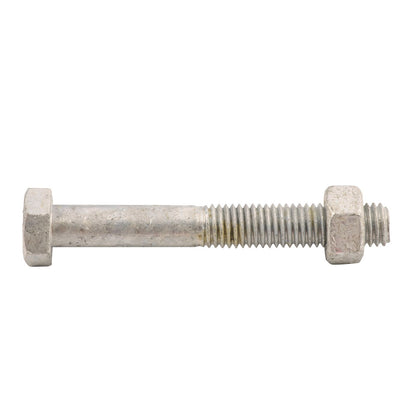 Zenith Hot Dip Galvanised Hex Head Bolts - M10 x 75mm - 25 Pack