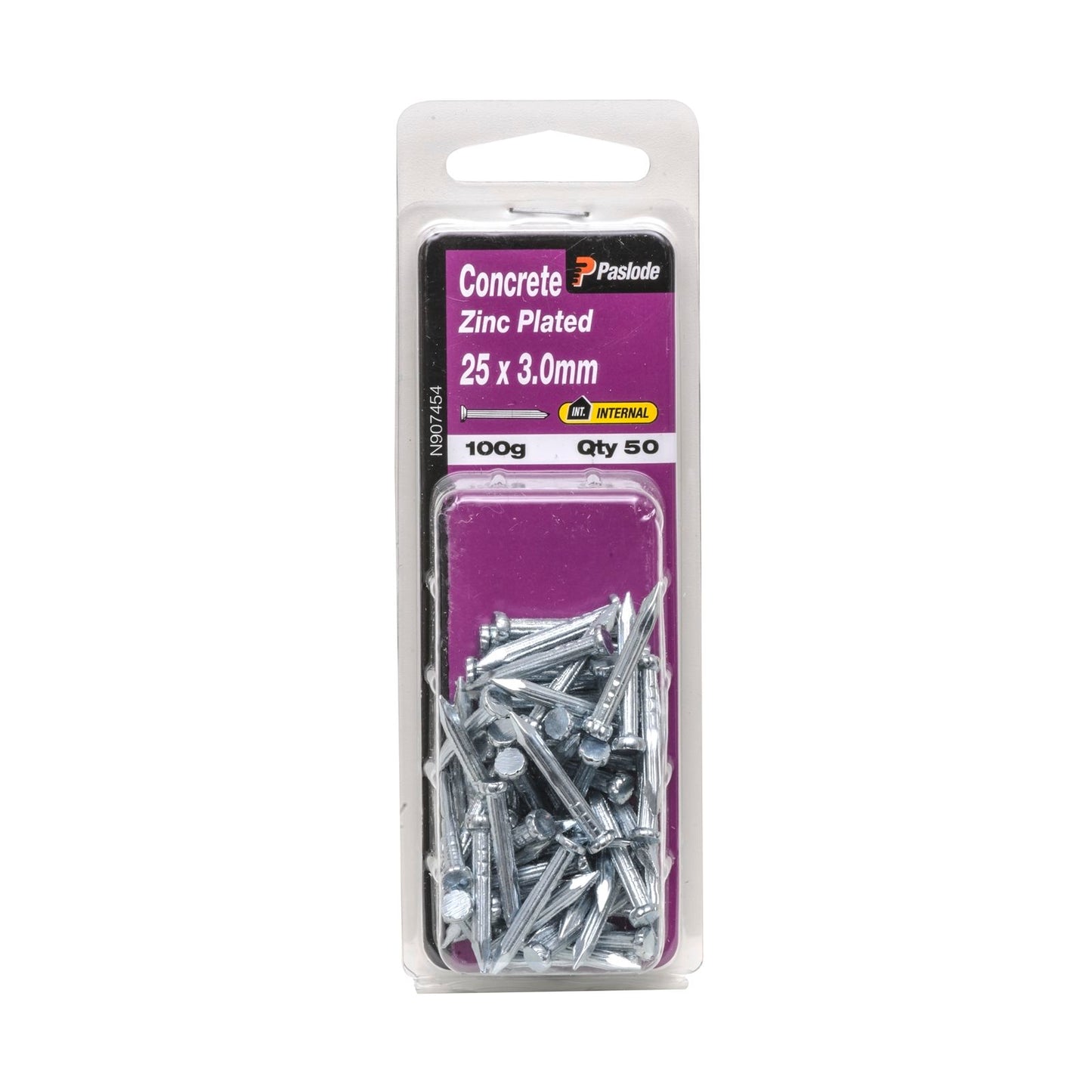 Paslode Concrete Nails - 25mm - 50 Pack