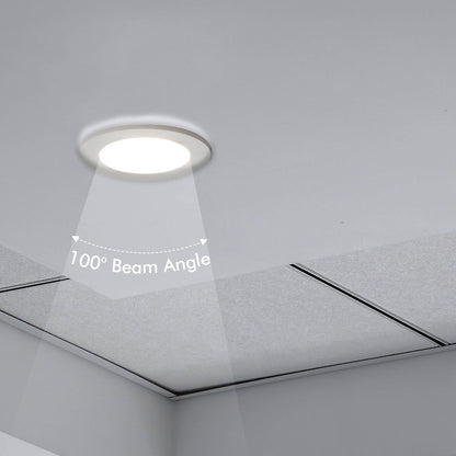 Deta Tri-Colour Dimmable LED Downlight - 9W - 110mm x 60mm - 10 Pack
