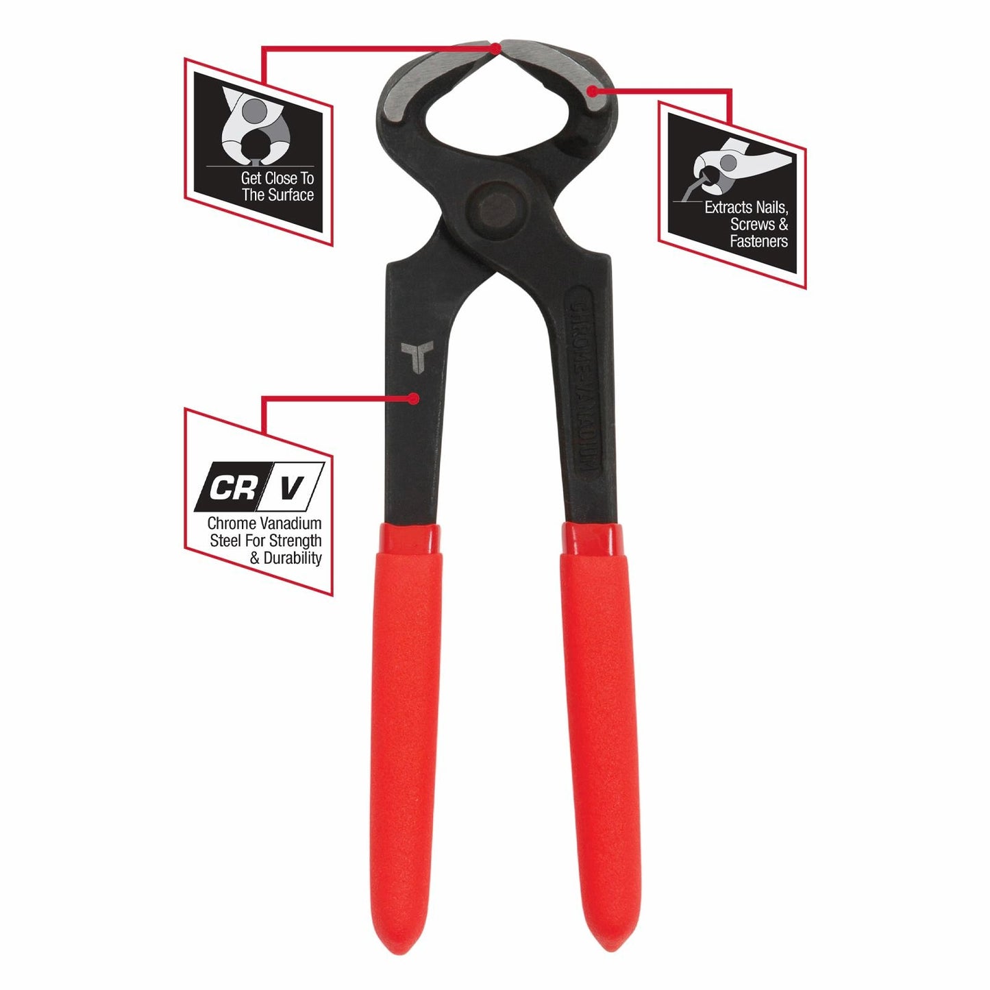 Trojan Carpenter's Pincer Plier - 175mm