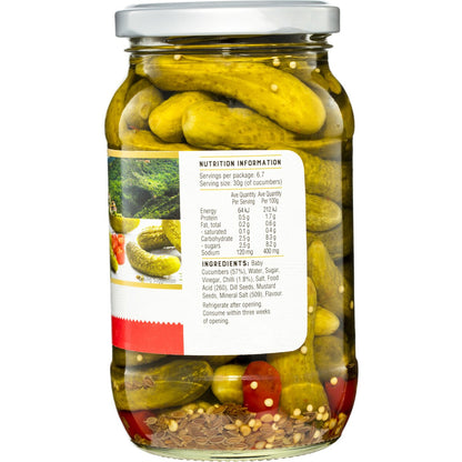 Always Fresh Baby Cucumbers With Chilli 350g