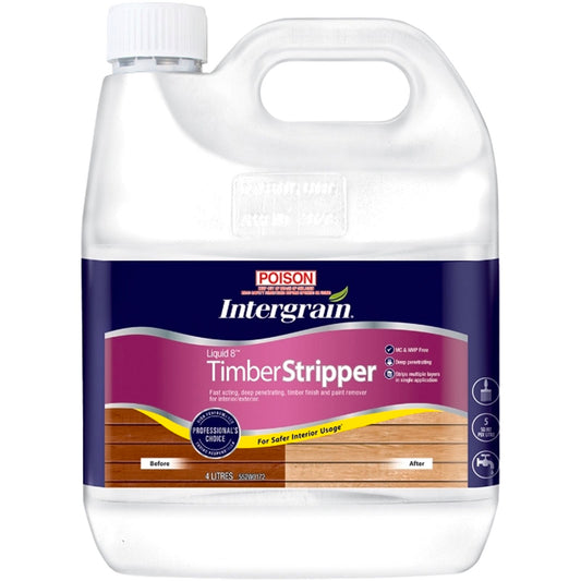 Intergrain Liquid 8 Timber Stripper - 4L