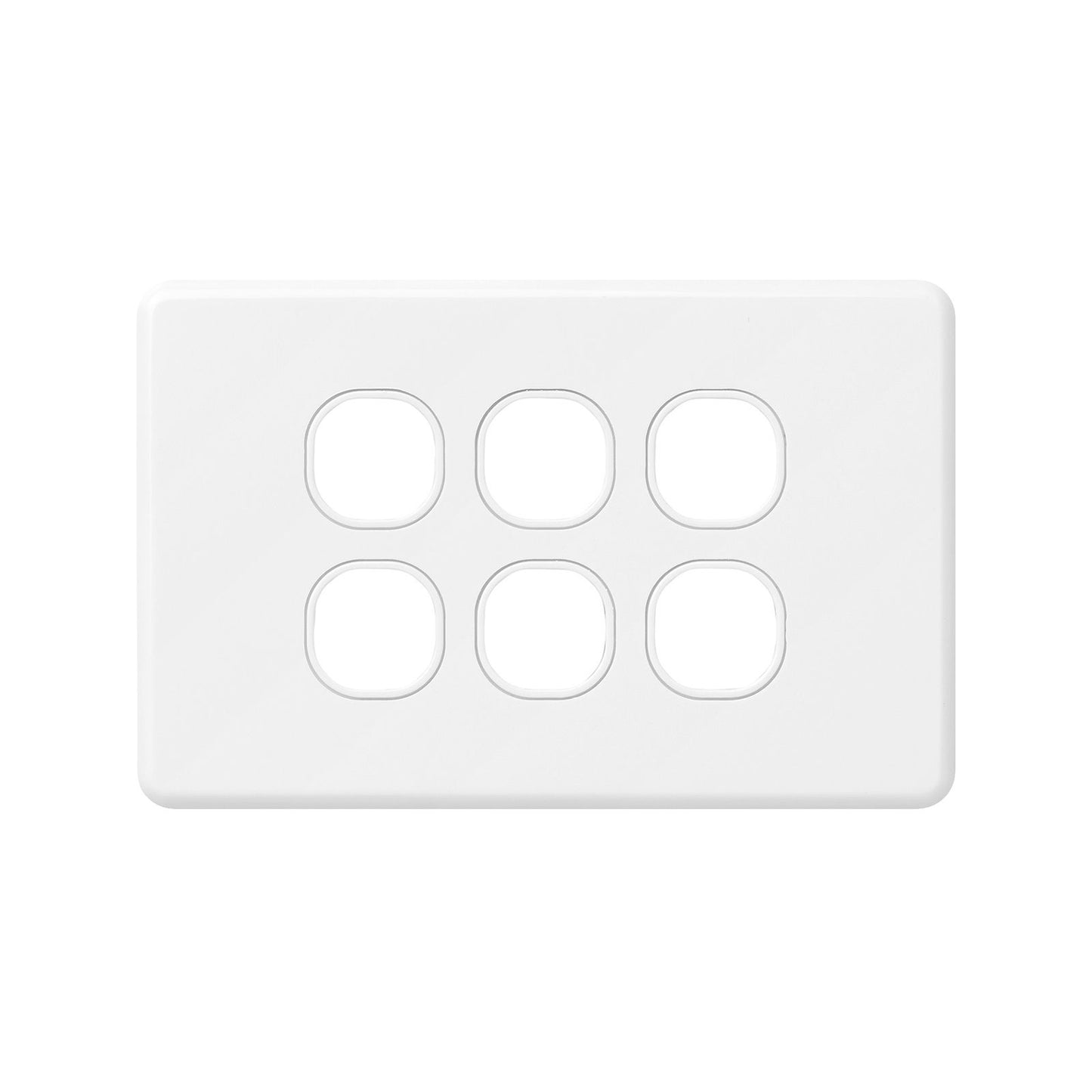DETA X6 Six Gang Grid Plate - 70mm