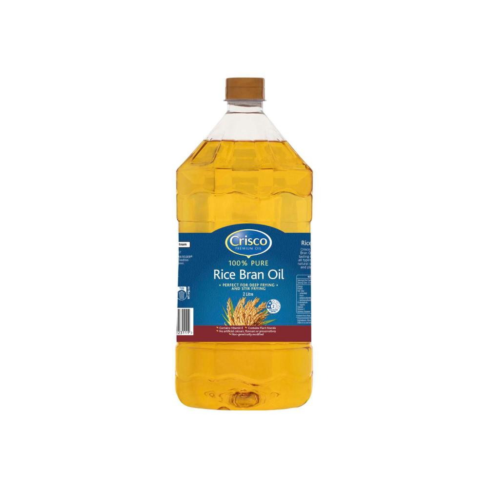 Crisco Rice Bran Oil - 2L