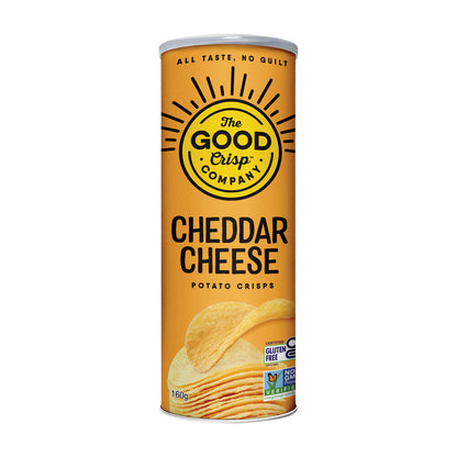 The Good Crisp Co Potato Crisps Cheddar Cheese - 160g