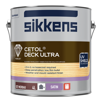 Sikkens Cetol Deck Ultra - 4L - Merbau