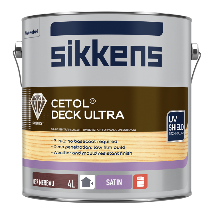 Sikkens Cetol Deck Ultra - 4L - Merbau