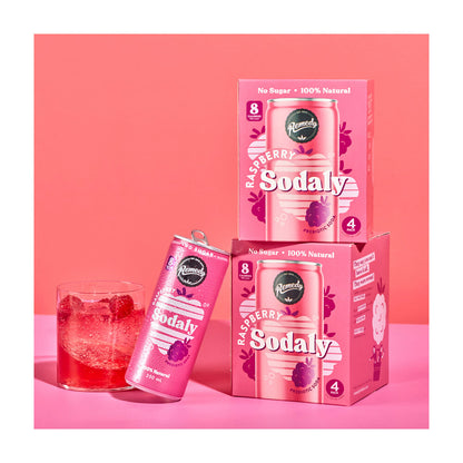 Remedy Sodaly Raspberry 250ml - 4 pack