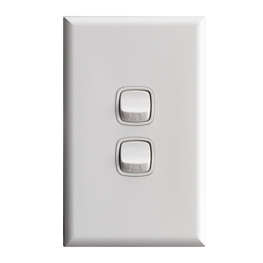 HPM Wall Switch - 2 Gang