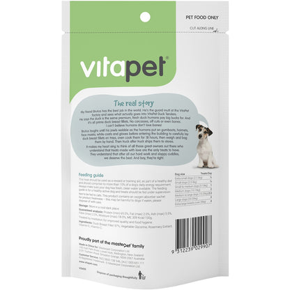 Vita Pet Duck Tenders Dog Treats 100g