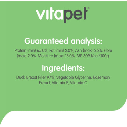 Vita Pet Duck Tenders Dog Treats 100g
