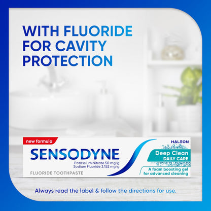 Sensodyne Daily Care Deep Clean Sensitive Toothpaste 100g