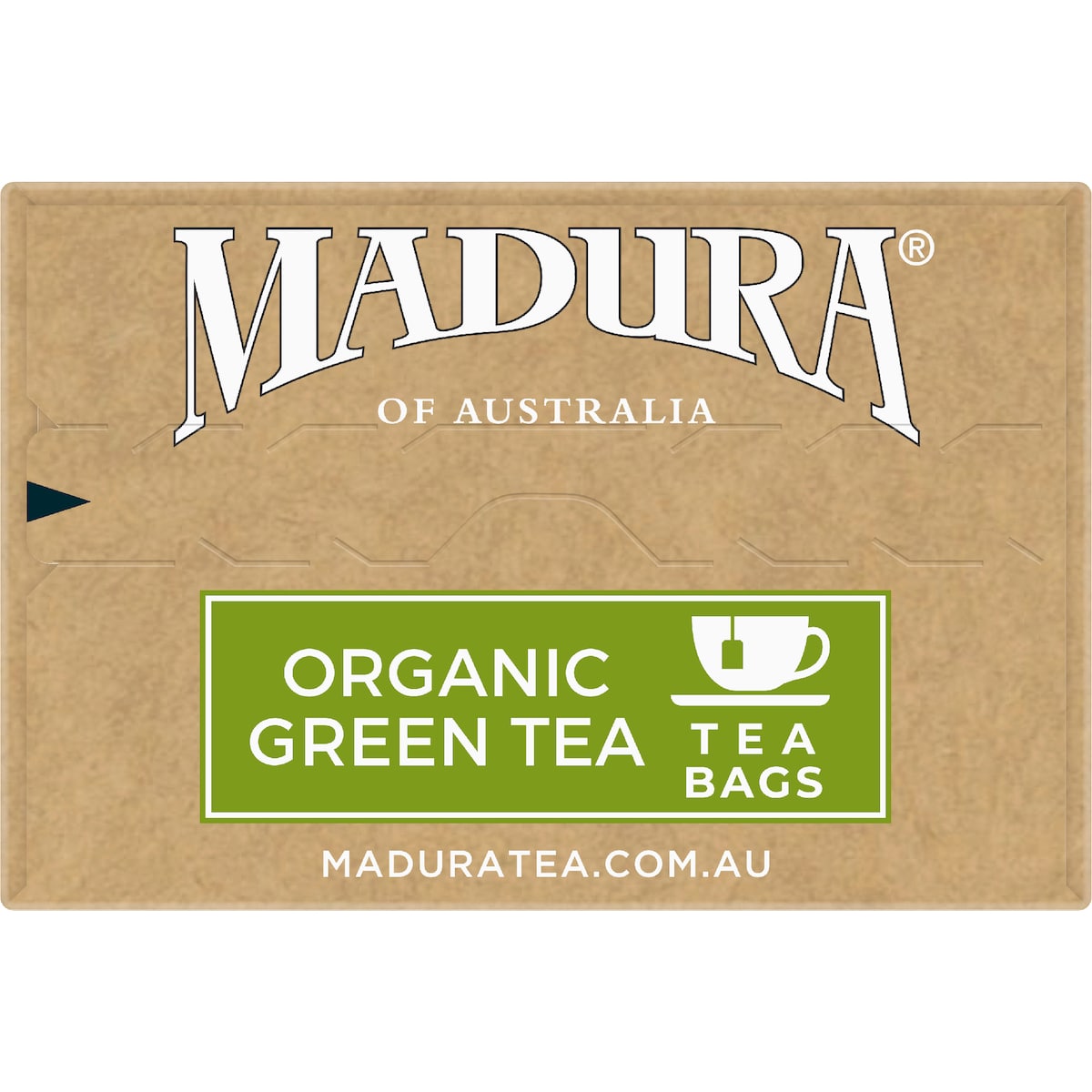 Madura Organic Green Tea Bags 50 Pack