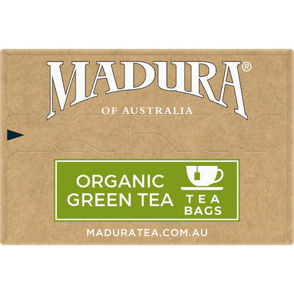 Madura Organic Green Tea Bags 50 Pack
